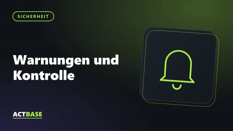 Kachelbild: Warnungen und Kontrolle