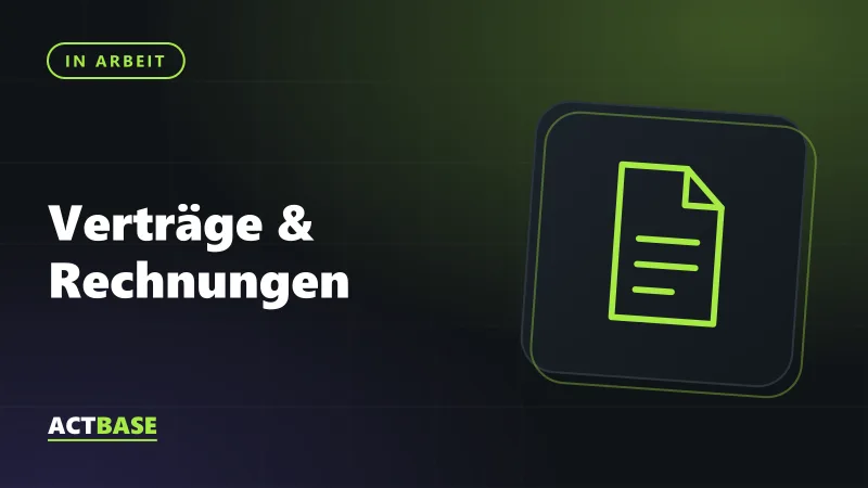 Kachelbild: Verträge & Rechnungen