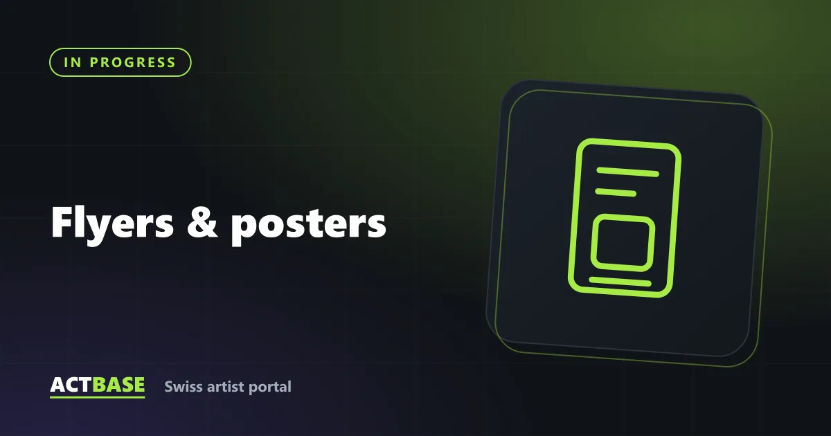 Cover image: Flyers & posters